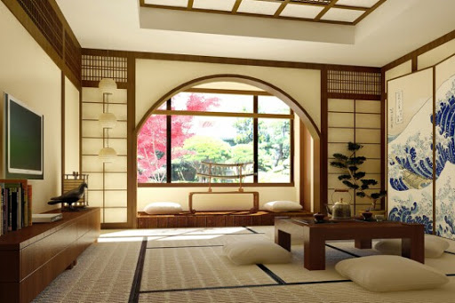 日本傳統(tǒng)哲學的體現(xiàn)，日式室內(nèi)裝修風格的幾大設計特點