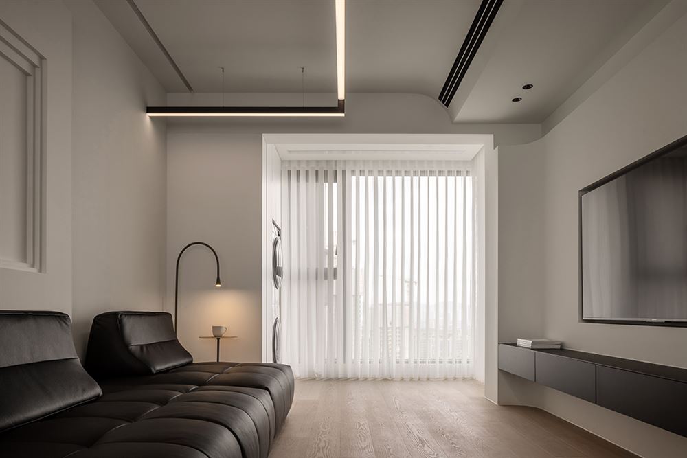 佛山東湖學(xué)府110m2| 流光溯影，極簡(jiǎn)萬象